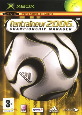 Championship Manager 2006 (Europe) box cover front